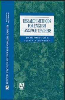 Research Methods for English Language Teachers (Hodder Arnold Publication)  