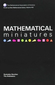 Mathematical Mminiatures [var. short essays]