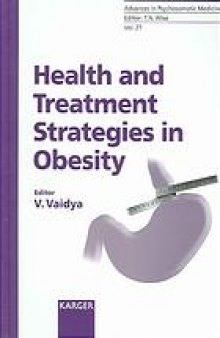 Health and Treatment Strategies in Obesity. Vol. 27