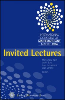 Proceedings of the International Congress of Mathematicians, Madrid 2006