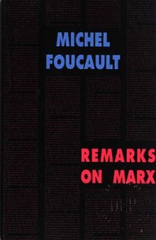 Remarks on Marx