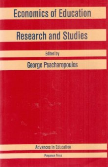 Economics of education : research and studies