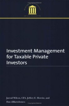 Investment Management for Taxable Private Investors