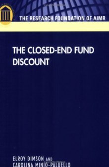 The Closed-End Fund Discount