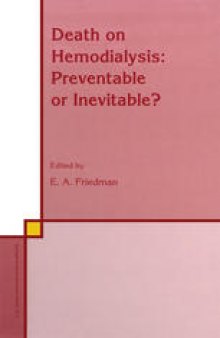 Death on Hemodialysis: Preventable or Inevitable?