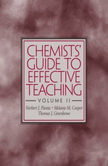 Chemists' guide to effective teaching