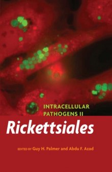 Intracellular pathogens II : Rickettsiales
