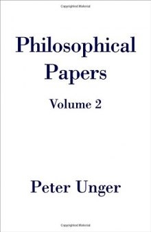 Philosophical Papers: Volume Two