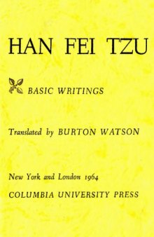 Burton, Watson - Han Fei Tzu