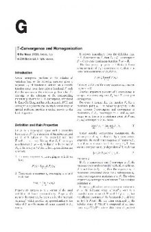G-Convergence and Homogenization