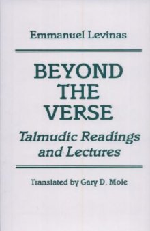 Beyond the Verse: Talmudic Readings and Lectures