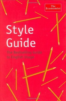 The Economist Style Guide, 9th Edition  