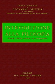 Introduzione alla filosofia