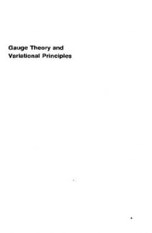 Gauge theory and variational principles