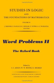 Decision Problems in Algebra: Word Problems: Working Conference Proceedings