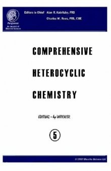 Comprehensive heterocyclic chemistry