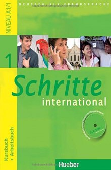 Schritte International. 1 Kursbuch + Arbeitsbuch