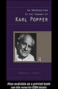 An introduction to the thought of Karl Popper