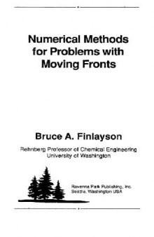Numerical methods for problems with moving fronts
