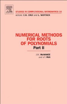 Numerical Methods for Roots of Polynomials - Part II