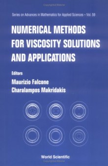 Numerical Methods for Viscosity Solutions and Applications