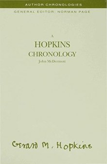 A Hopkins Chronology