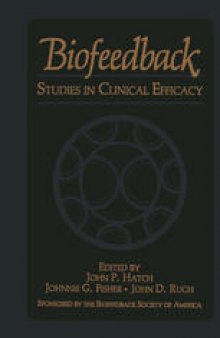 Biofeedback: Studies in Clinical Efficacy