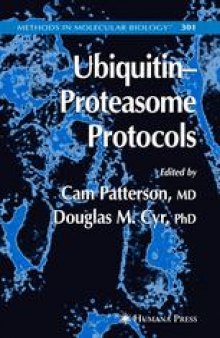 Ubiquitin-Proteasome Protocols