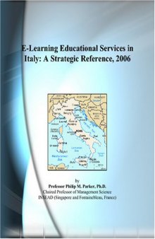 E-Learning Educational Services in Italy: A Strategic Reference, 2006