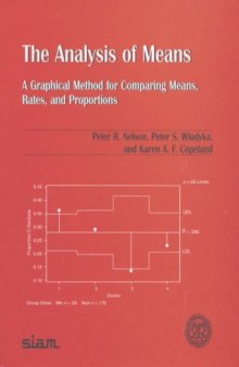The Analysis of Means: A Graphical Method for Comparing Means, Rates, and Proportions
