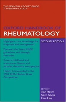 Oxford Handbook of Rheumatology, 2nd Edition (Oxford Handbooks Series)