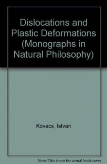 Dislocations and Plastic Deformation