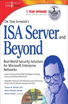 Dr. Tom Shinder's ISA Server and Beyond