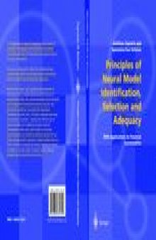 Principles of Neural Model Identification, Selection and Adequacy: With Applications to Financial Econometrics