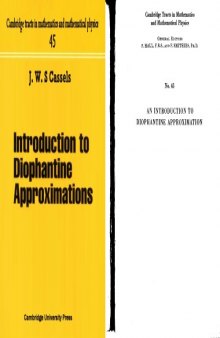 Introduction to Diophantine Approximations