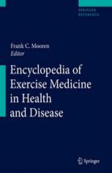 Encyclopedia of Exercise Medicine in Health and Disease