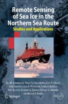 Remote Sensing of Sea Ice in the Northern Sea Route: Studies and Applications