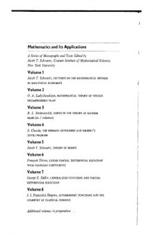 Topics in the theory of random noise