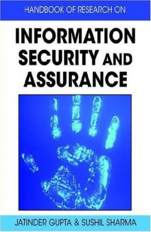 Handbook of research on information security and assurance