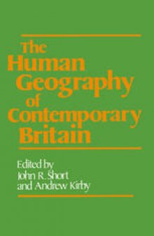 The Human Geography of Contemporary Britain