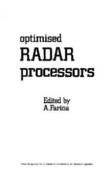 Optimised radar processors