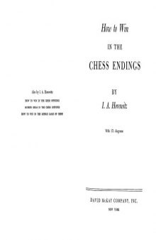 How to Win in the Chess Endings