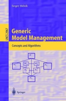 Generic Model Management: Concepts and Algorithms