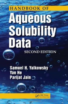 Handbook of Aqueous Solubility Data, Second Edition