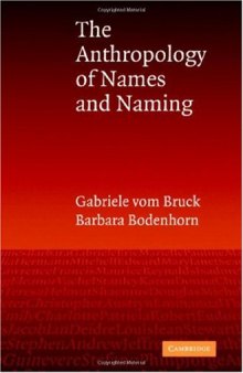 The Anthropology of Names and Naming
