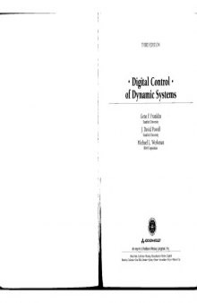 Digital control of dynamic systems  