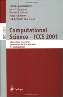 Computational Science — ICCS 2001: International Conference San Francisco, CA, USA, May 28–30, 2001 Proceedings, Part I