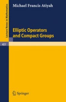 Elliptic Operators and Compact Groups