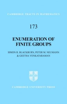 Enumeration of finite groups