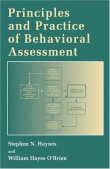 Principles and Practice of Behavioral Assessment (Applied Clinical Psychology)